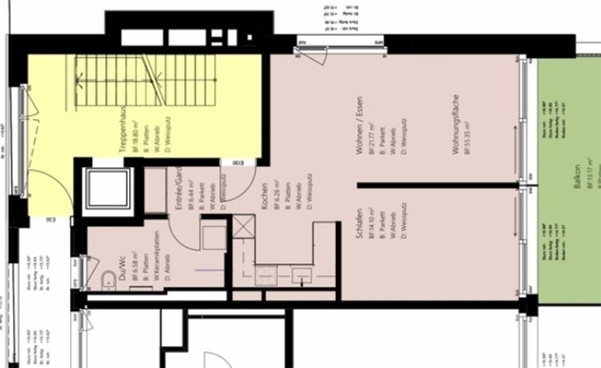 2½ ZI-WOHNUNG IN ZÜRICH - KREIS 8 RIESBACH, MÖBLIERT, TEMPORÄR - 9