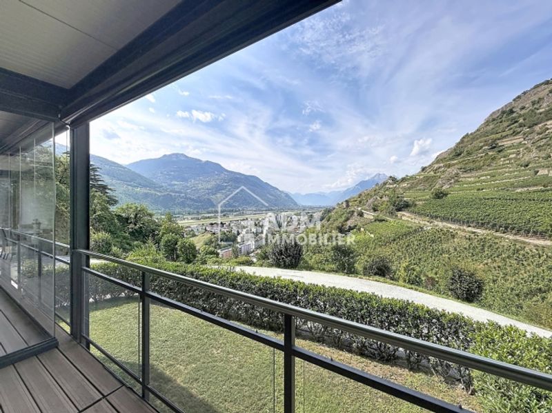 Sion, 4.5-Zimmer-Wohnung, atemberaubender Blick auf das Rhonetal - 12