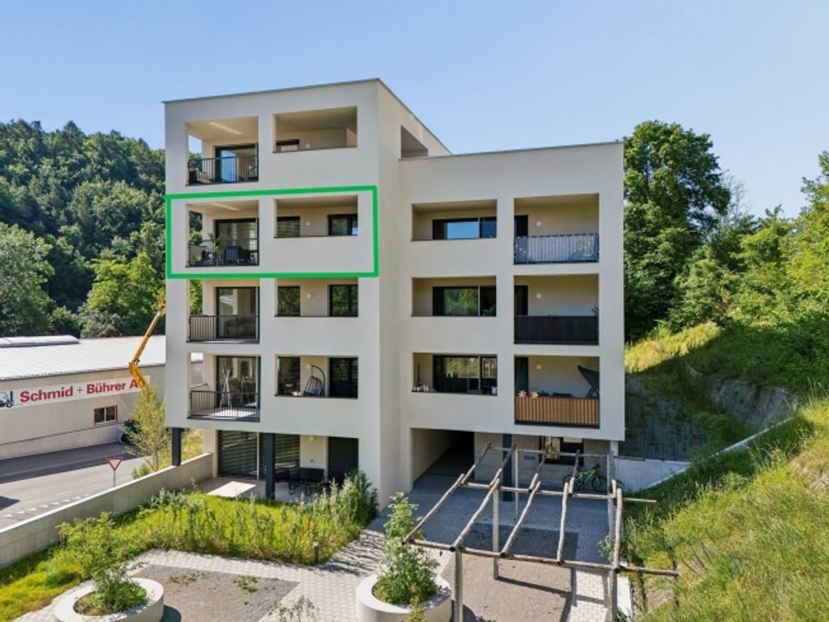 Moderne 2.5-Zimmer-Wohnung mit Terrasse in Schaffhausen kaufen - 2