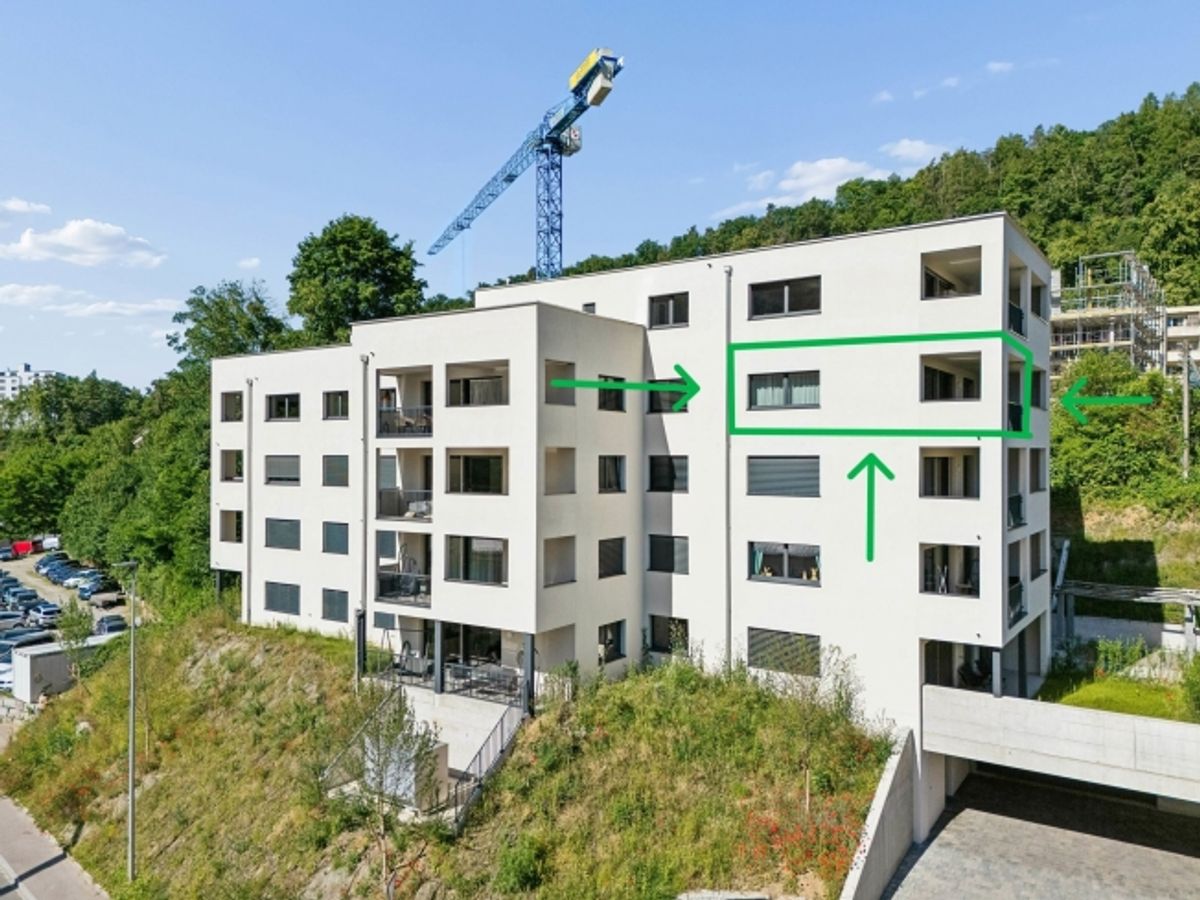 Moderne 2.5-Zimmer-Wohnung mit Terrasse in Schaffhausen kaufen - 3