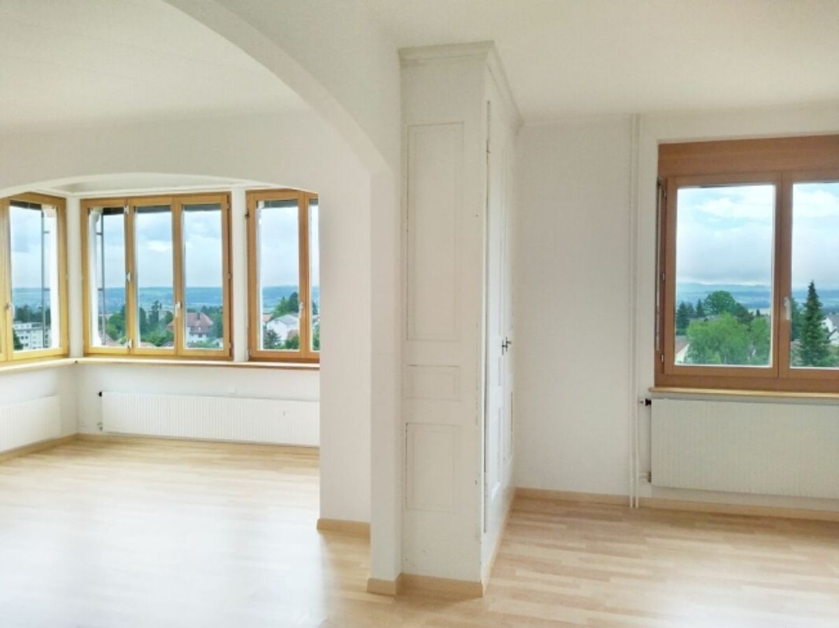 Ruhige 5.5-Zimmer-Wohnung mit Garten und Sauna - 0