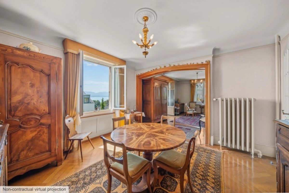 Majestätische Villa mit Charakter, 7,5 Zimmer, mit Seesicht - 7