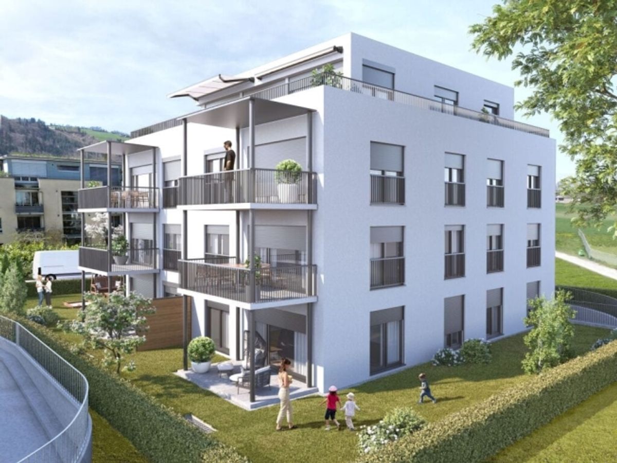 3.5-Zimmer-Gartenwohnung mit Sitzplatz in Münsingen kaufen - 0