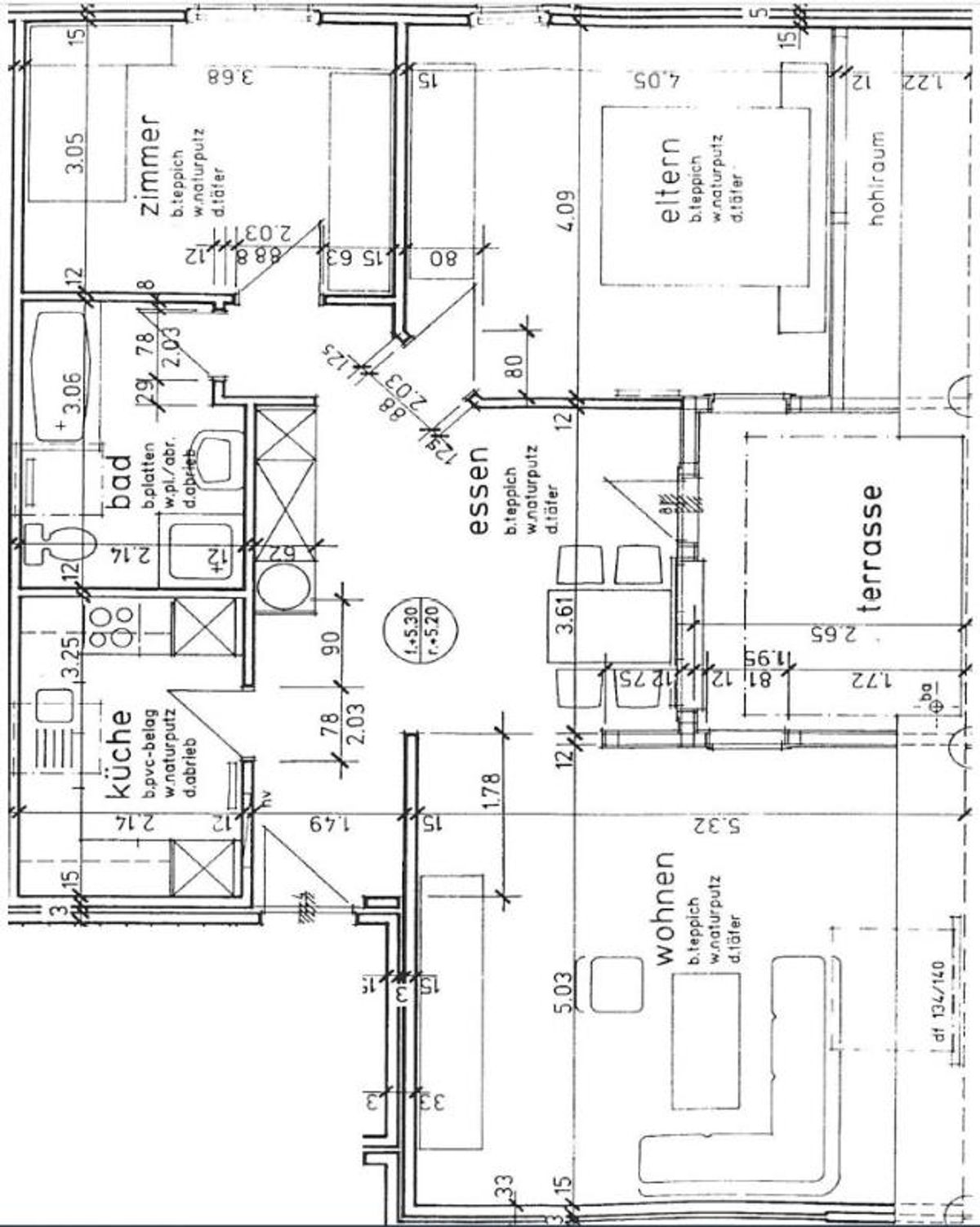 3.5 Zimmer Dachwohnung - 4