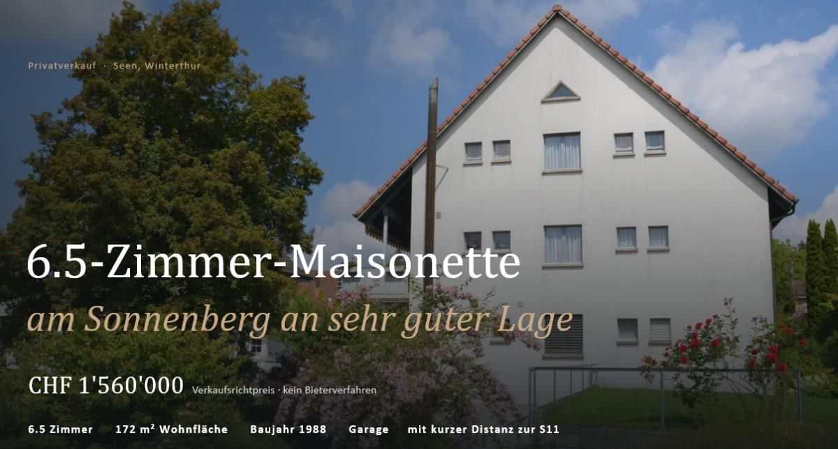 6.5 Zimmer Wohnung - 0