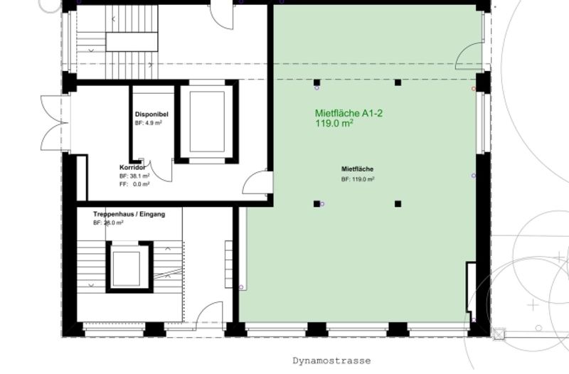 Müllerbräu Areal Baden letzte Fläche 119 m² Erdgeschossfläche im Trendquartier direkt am Bahnhof - 8