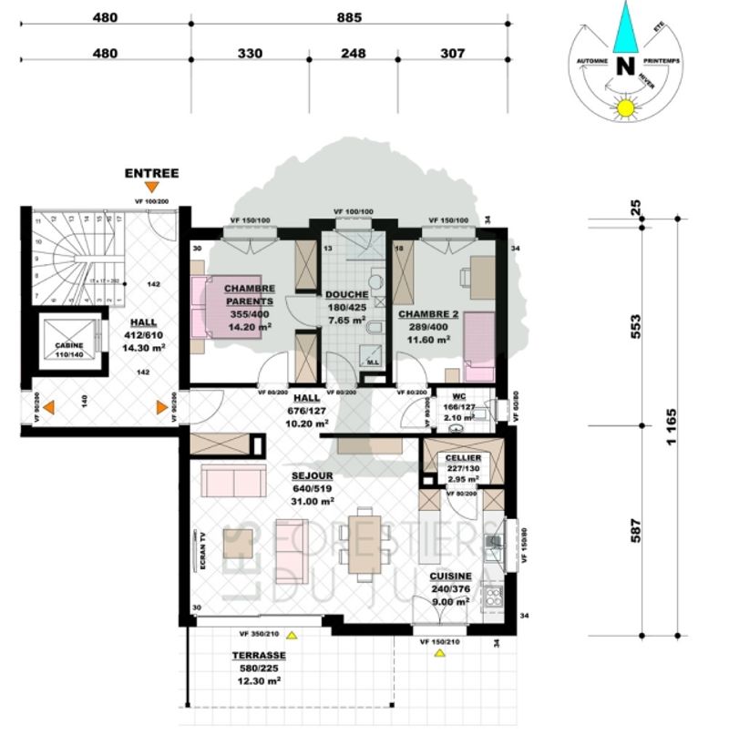 Wunderschönes 3.5-Zimmer-Apartment mit privatem Garten - 11