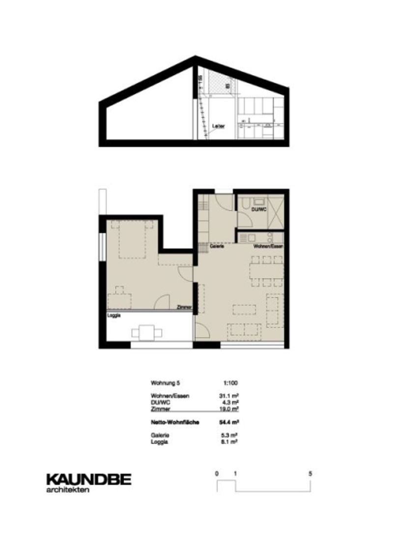 coole 2.5 Zimmer-Dachwohnung - 9