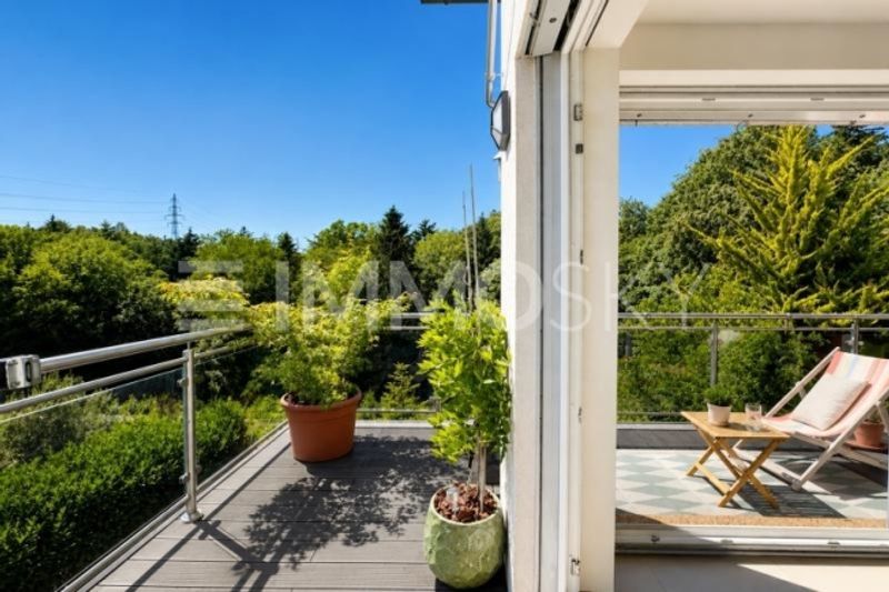 Lausanne 4,5 Zimmer mit großem Balkon und Blick auf den Wald - 1