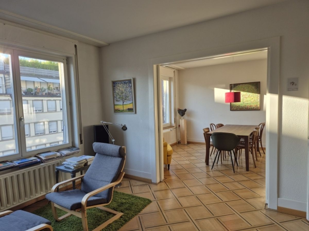 3-ZIMMER-WOHNUNG IN BIEL/BIENNE (BE), MÖBLIERT, BEFRISTET - 1