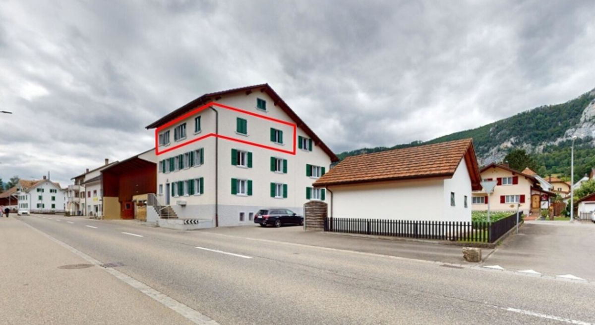 Schöne, helle 3.5 Zimmer Wohnung in Zweifamilienhaus - 3