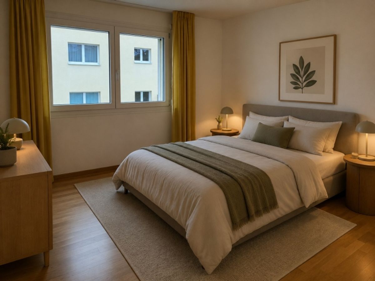 4.5-ZIMMERWOHNUNG MIT GROSSZÜGIGEM BALKON UND
VIELSEITIGEN NEBENRÄUMEN - 1