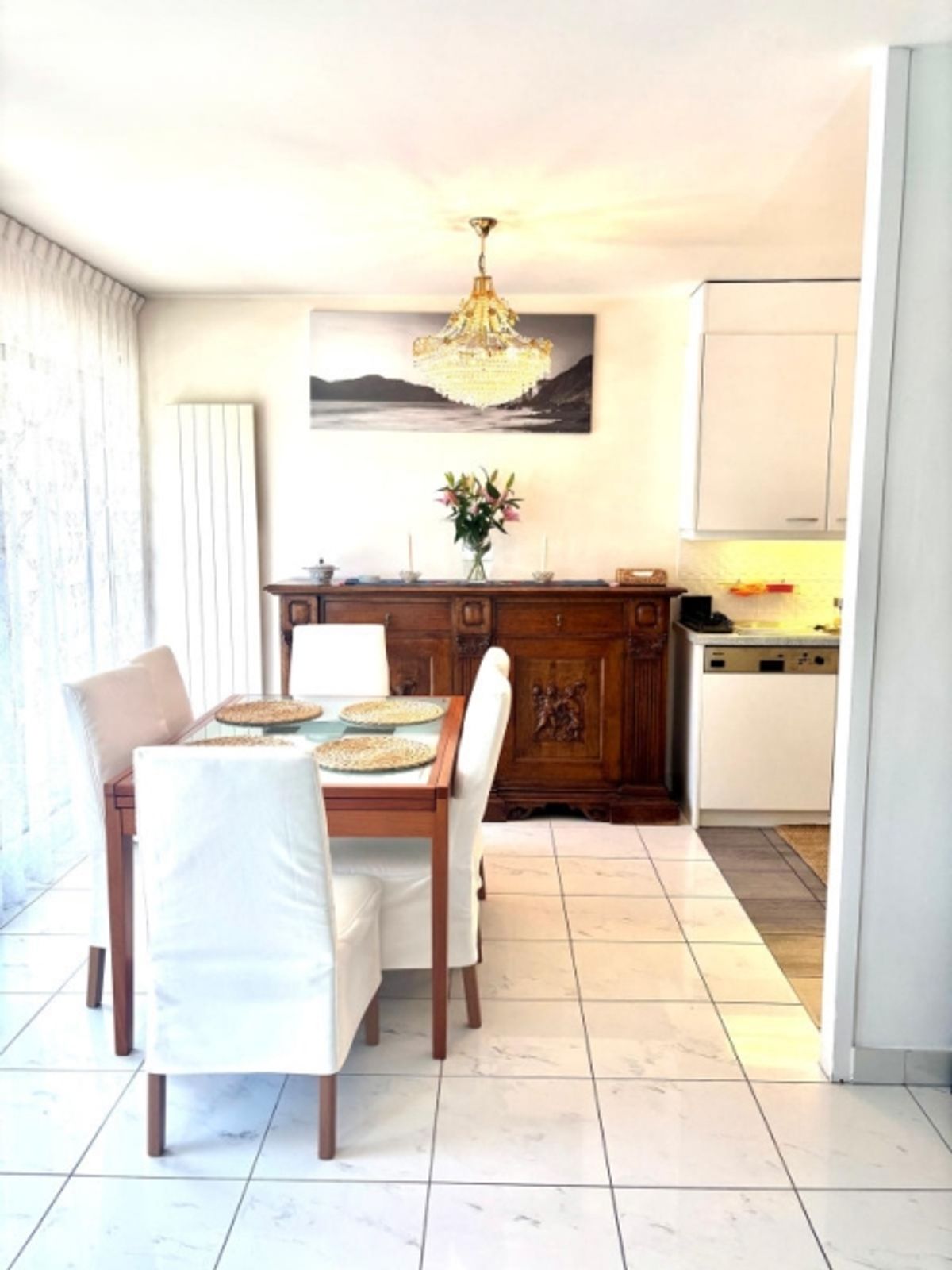 Sehr schöne 5,5-Zimmer-Wohnung, komplett möbliert mit Balkon in Petit-Saconnex/Geneva - 4