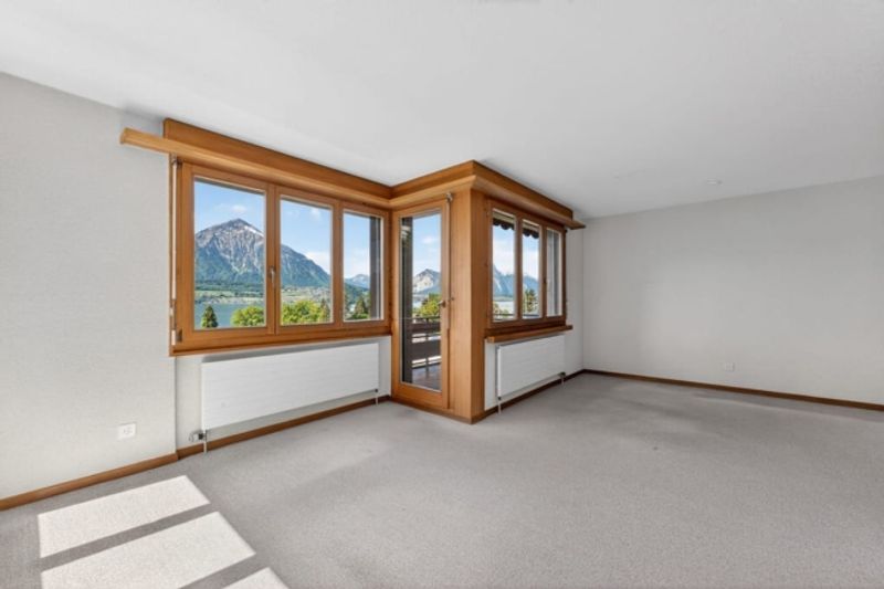 Unverbaubarer Blick auf den Thunersee - Wunderschöne Maisonette-Wohnung - Ihr neues Domizil - 6