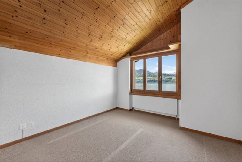 Unverbaubarer Blick auf den Thunersee - Wunderschöne Maisonette-Wohnung - Ihr neues Domizil - 10