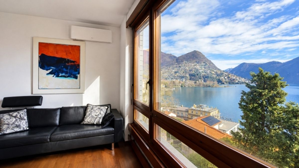 Pied-à-terre im Zentrum von Lugano mit dominanter Aussicht - 2
