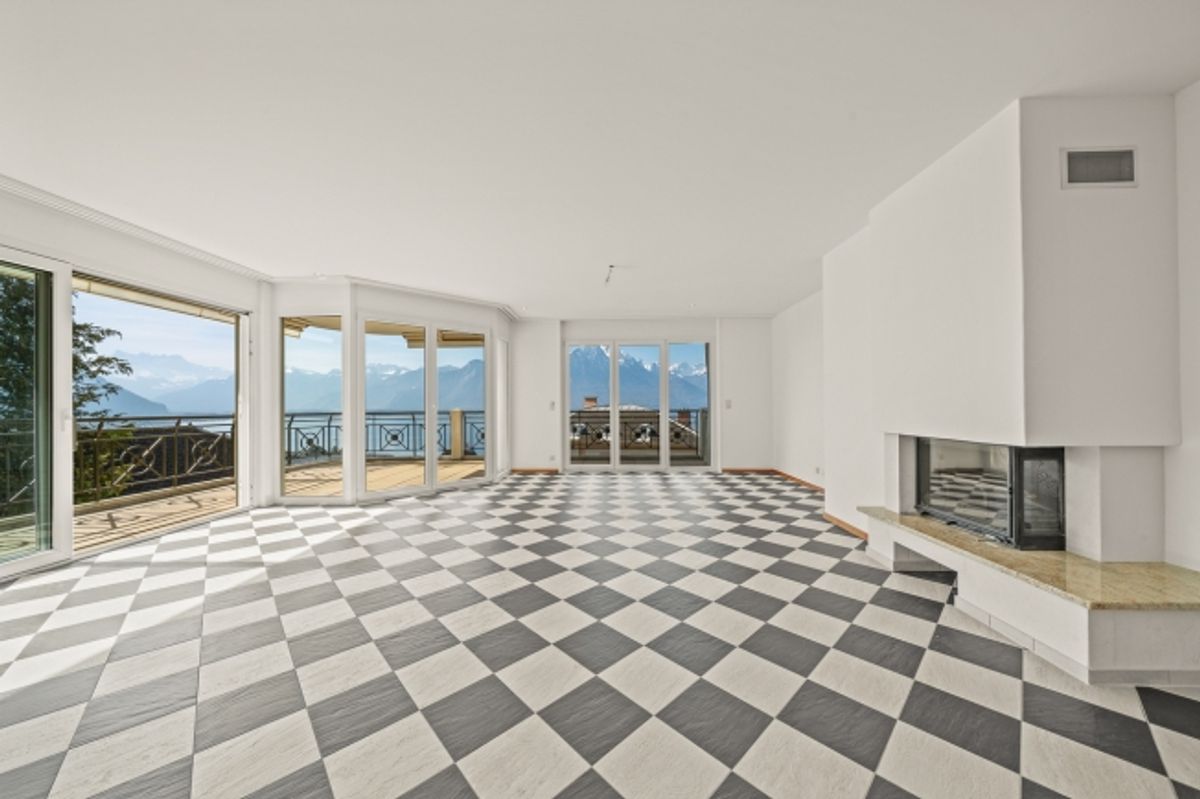Ein Balkon mit Blick auf den Genfersee – geräumige 5,5-Zimmer-Wohnung mit 166 m² - 1