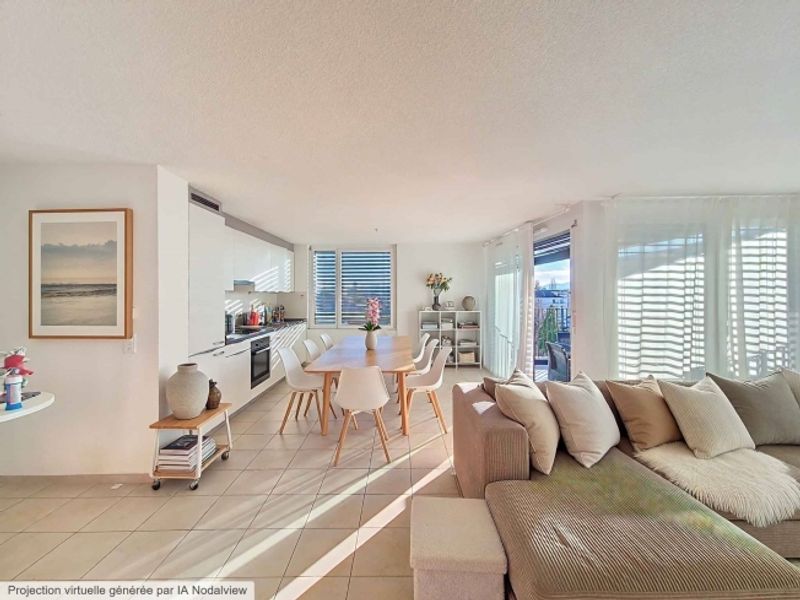 Geräumiges Penthouse mit 3,5 Zimmern im Stadtzentrum - 1