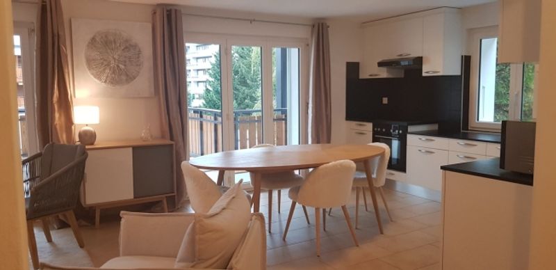 Sehr schöne 3.5-Zimmer-Wohnung im Herzen von Crans, ganzjährig - 1