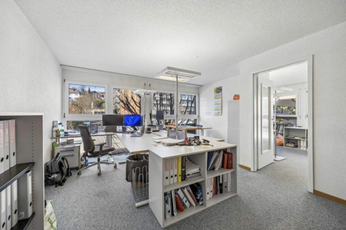 Attraktive Gewerberäumlichkeit mit Archivraum und Einstellhalle - 1