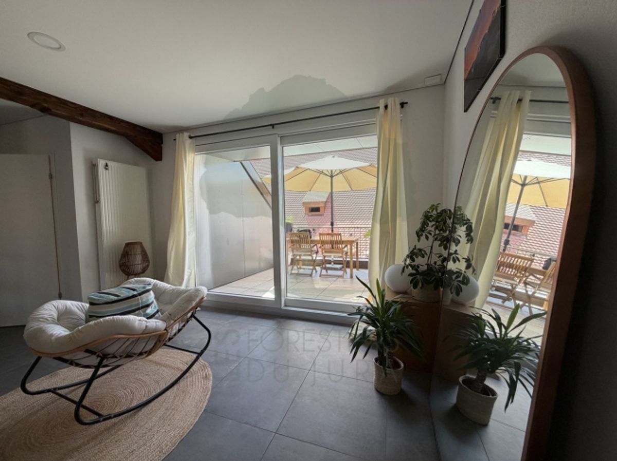 Renoviertes 2,5-Zimmer-Apartment mit Terrasse im Herzen von Porrentruy - 5