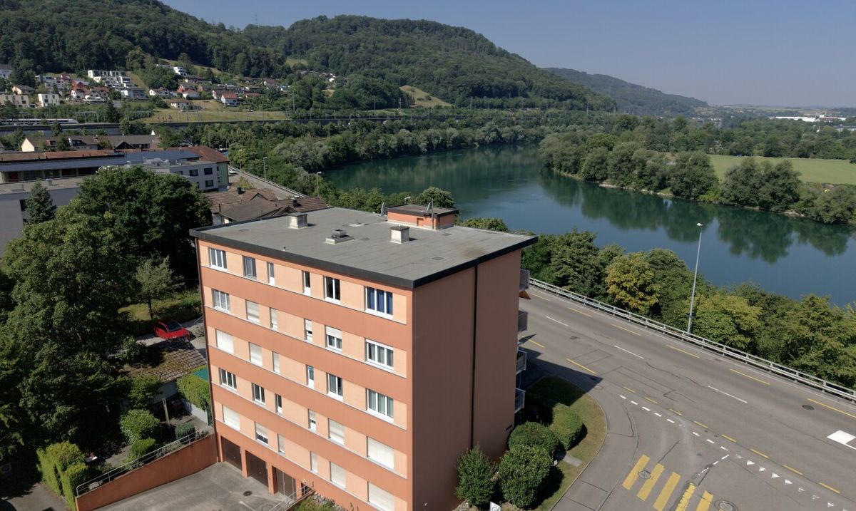 Helle 4.5-Zimmer-Wohnung mit Balkon und Rheinblick in Stein AG - 1