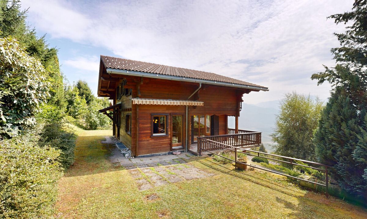 Chalet in Miex: Absolute Ruhe und Panoramablick auf die Berge - 9