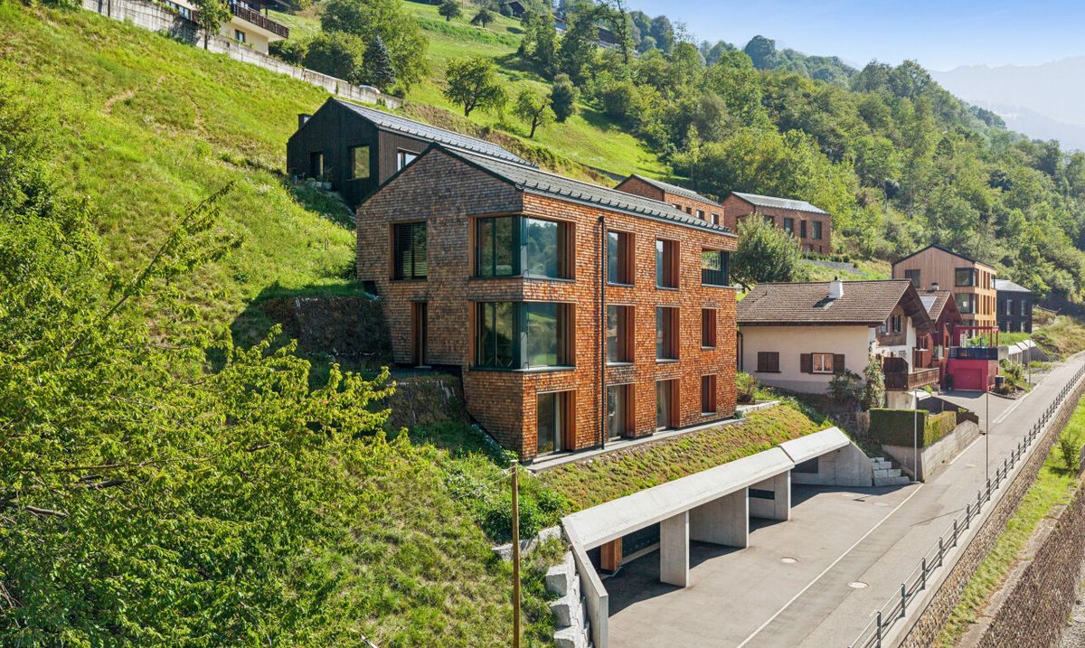 Moderne 2.5 Zimmer Wohnung mit Bergsicht in Küblis - 0