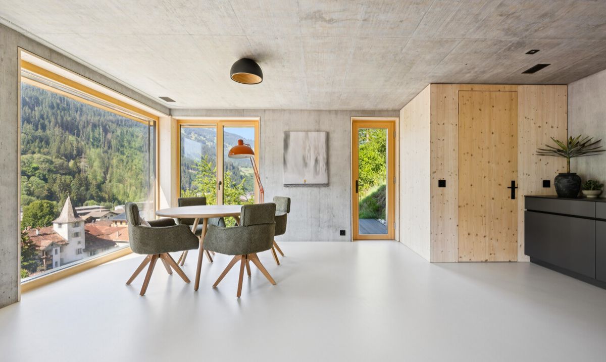 Moderne 2.5 Zimmer Wohnung mit Bergsicht in Küblis - 1