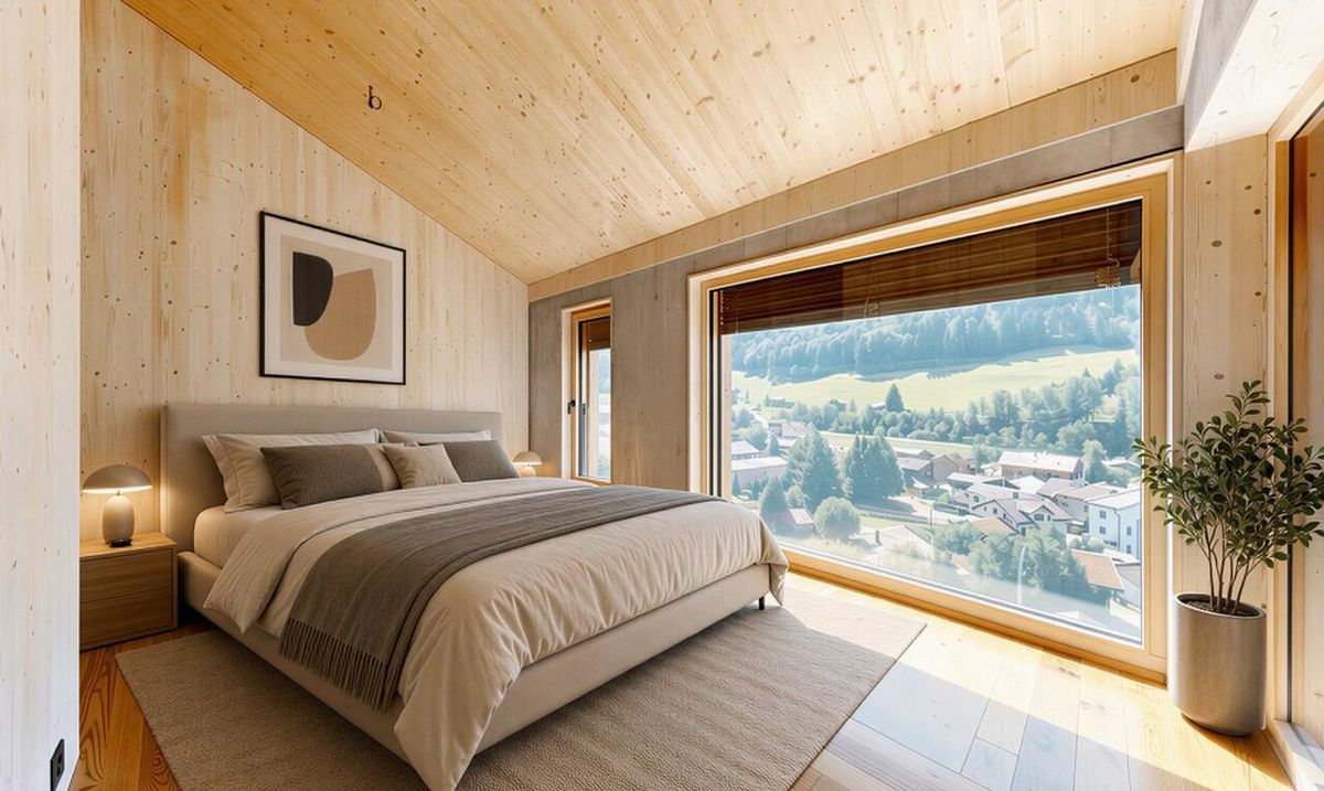 Neubau-Dachgeschosswohnung mit besonderer Architektur und Bergsicht - 6
