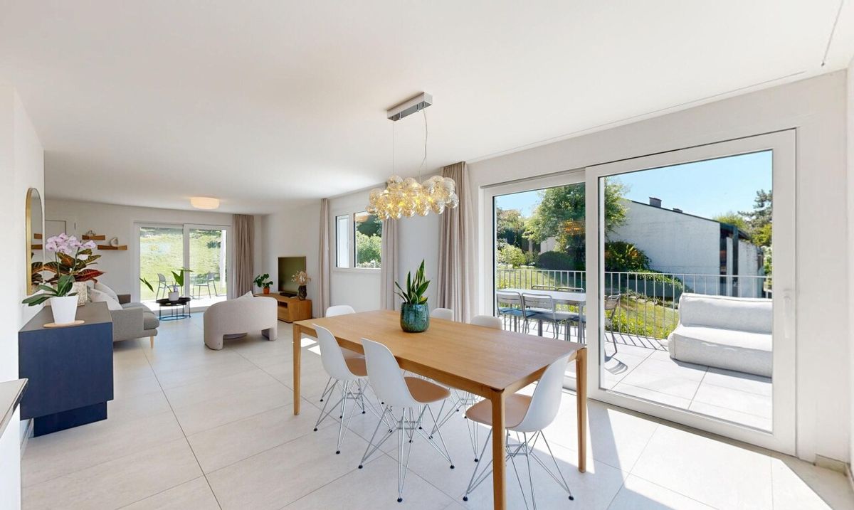 4,5-Zimmer-Maisonette eigenem Garten, Terrassen, Seeblick - 2
