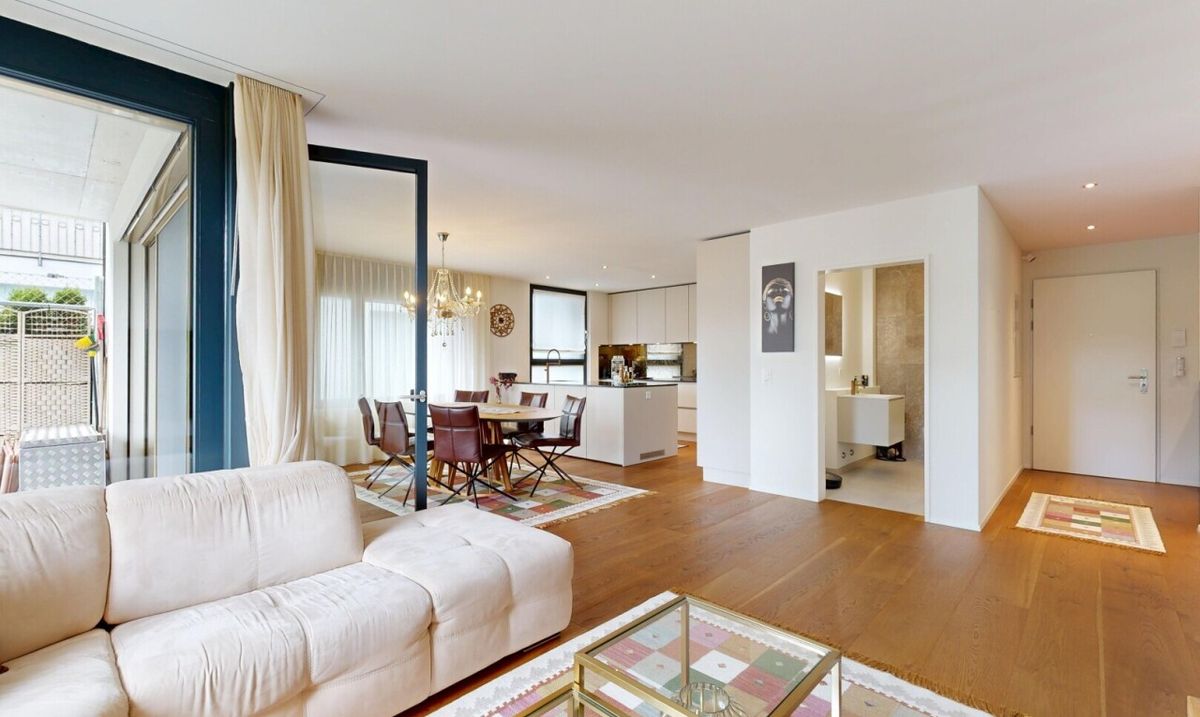 Elegante 3.5-Zimmer-Gartenwohnung auf zwei Etagen - 1