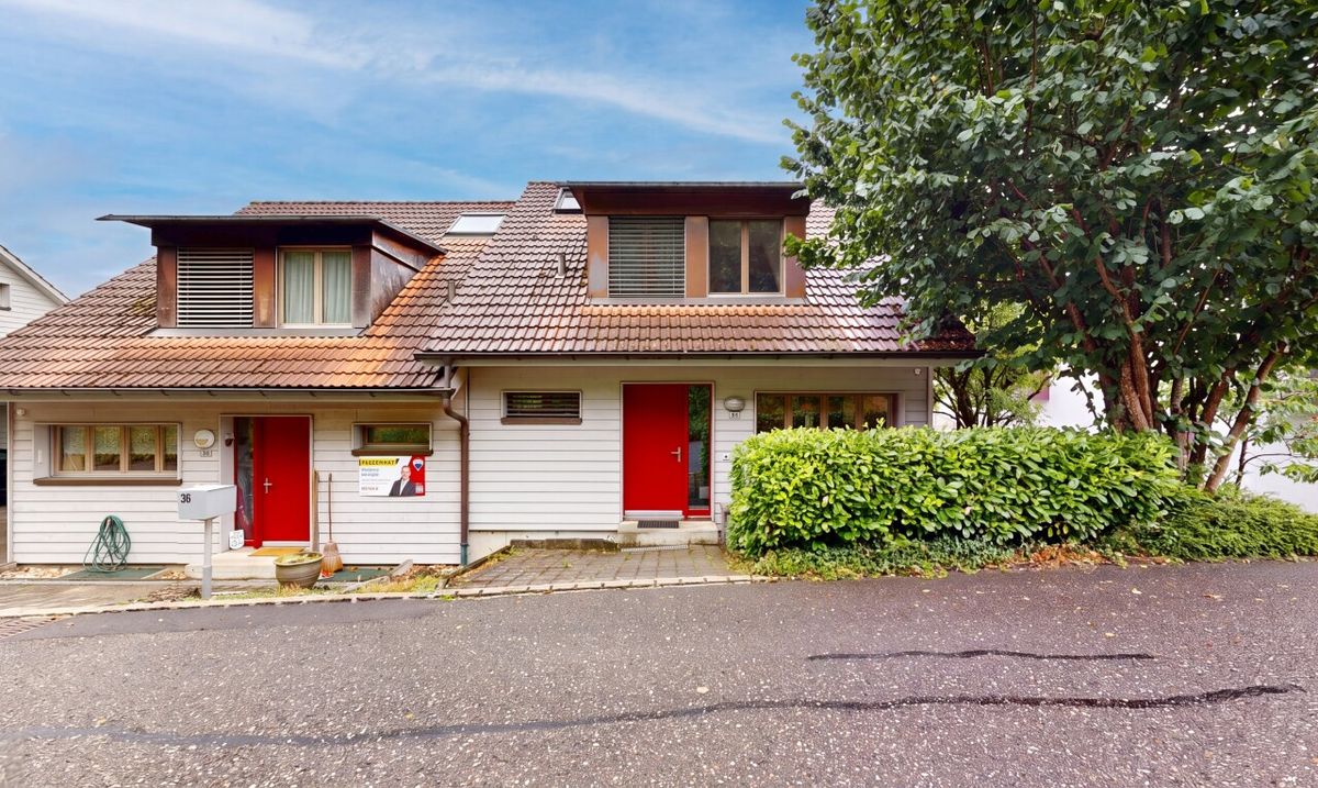 Familienfreundliches Reiheneckhaus mit Garten und freier Aussicht - 0