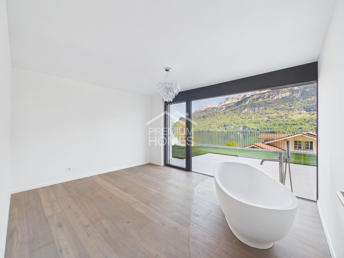 50 m² Sonnenterrasse mit Seesicht - modernes Wohnen am Brienzersee! - 2