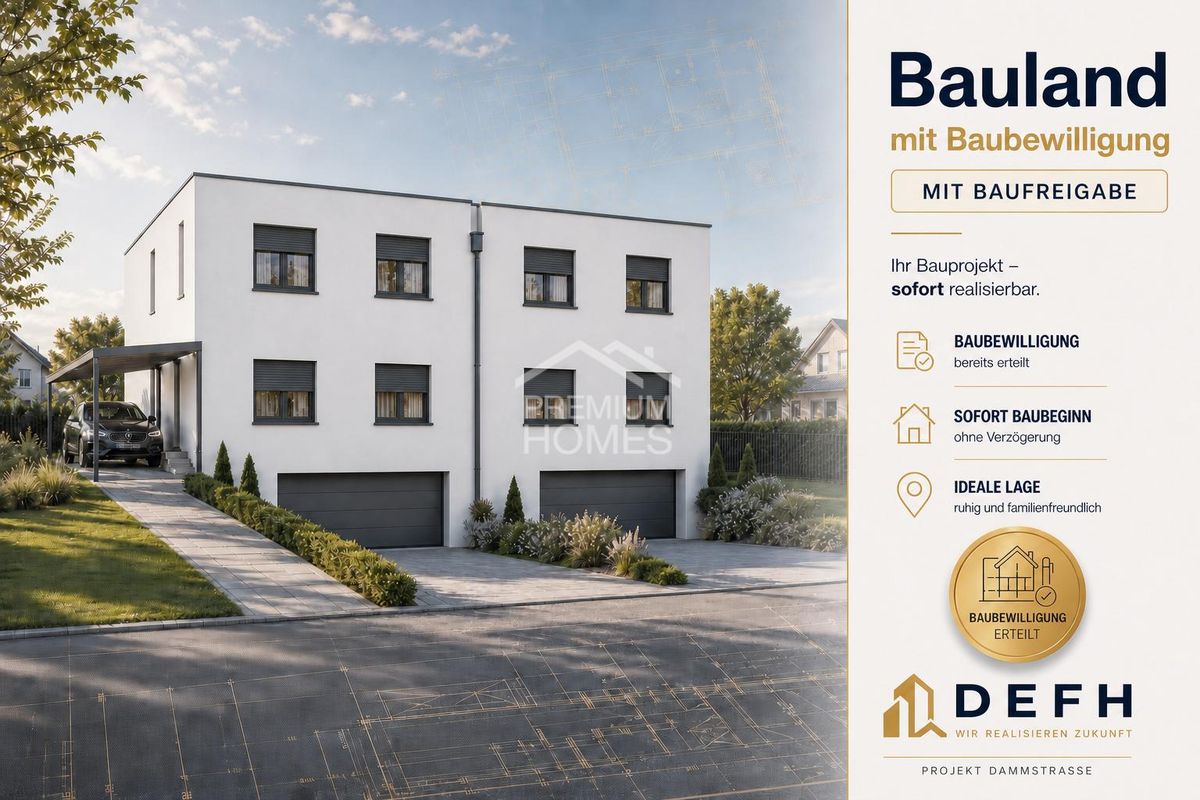 BAUBEREITES GRUNDSTÜCK MIT SOFORTIGEM STARTPOTENZIAL - 0