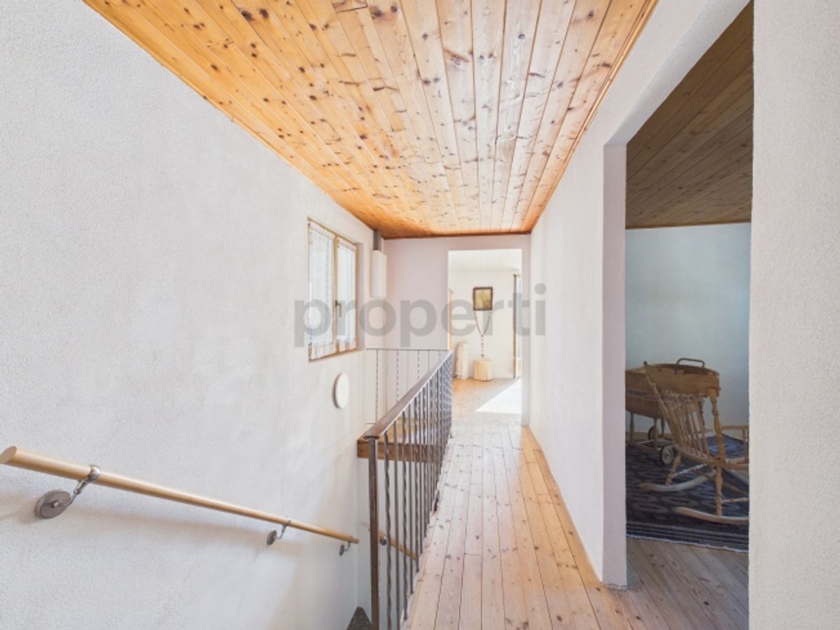 Casa unifamiliare con torba, giardino,vista panoramica RESIDENZA PRIMARIA E SECONDARIA IN VAL CALANCA - 7