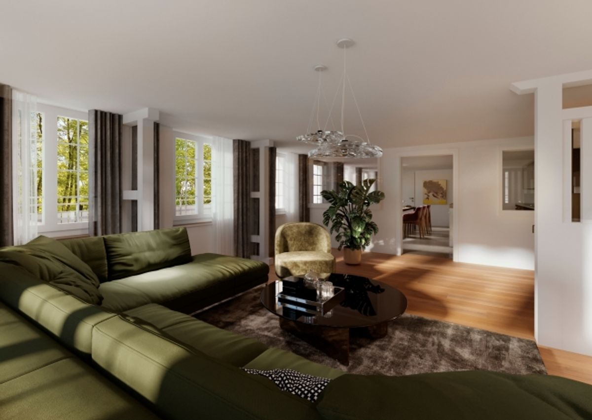 4-Zimmer-Loft mit grosser Terrasse (EG Rest.) - 1