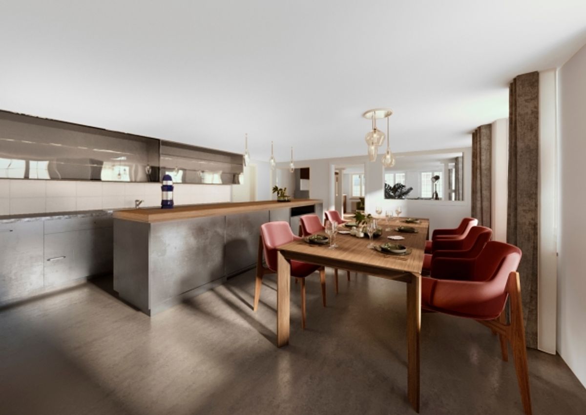 4-Zimmer-Loft mit grosser Terrasse (EG Rest.) - 3