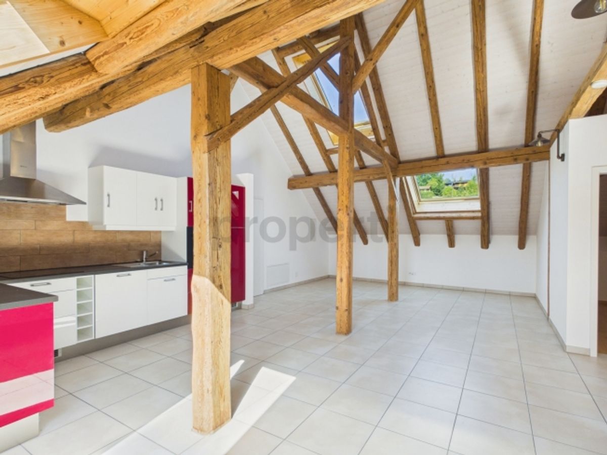 Appartement de 3,5 pièces a Champmartin - charme, cachet et tranquilité - 0