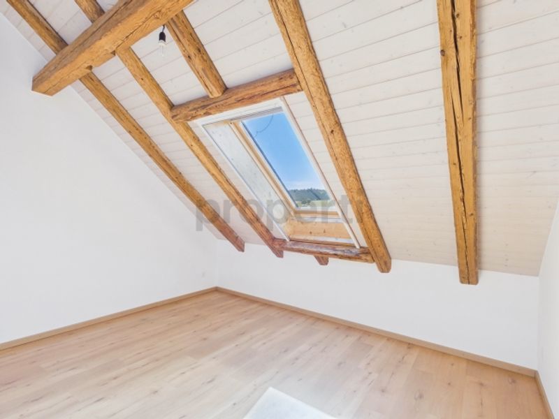 Appartement de 3,5 pièces a Champmartin - charme, cachet et tranquilité - 5