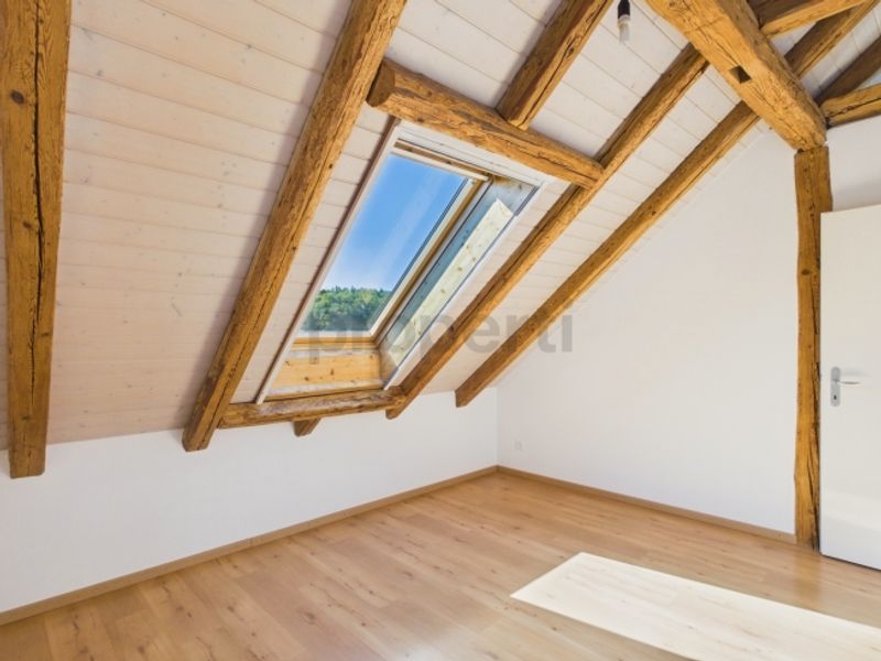 Appartement de 3,5 pièces a Champmartin - charme, cachet et tranquilité - 8