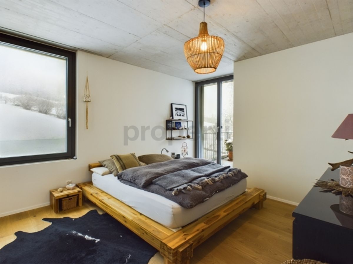 Riesige 90 m² Panorama-Terrasse, voll möbliert und Blick auf den Zugersee - 4