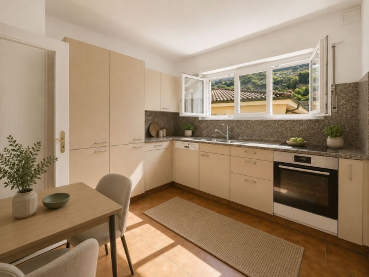 Viganello generoso 3.5 locali con grande balcone, 2 posti auto e posizione centrale (residenza primaria o secondaria) - 3