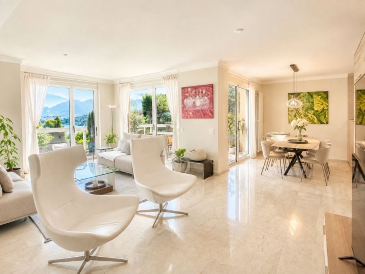 Attico da sogno sul Lago di Lugano con terrazzo e vista spettacolare - 1