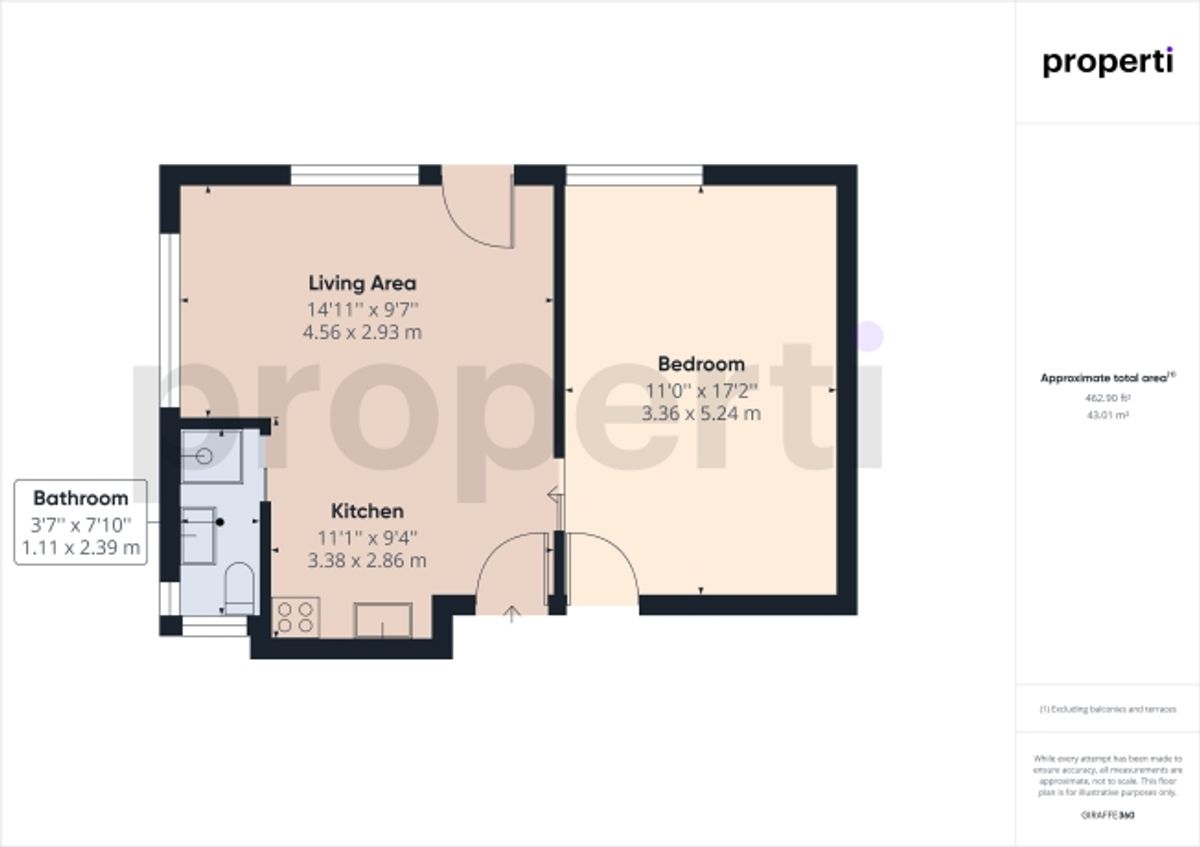 Möblierte 2-Zimmer-Wohnung in Schliern bei Köniz - 7