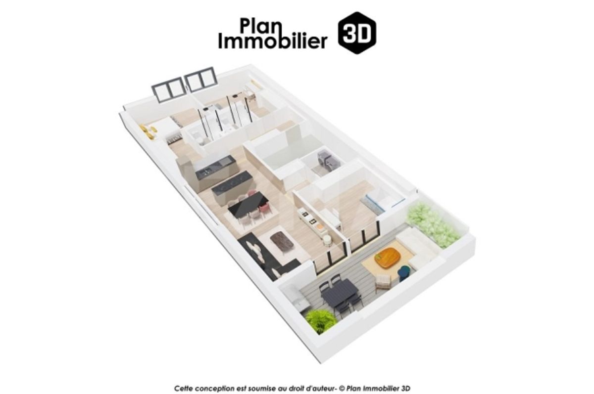OFF-PLAN-ENTWICKLUNG ZUM VERKAUF, GRUNDSTÜCK B5, 4,5-ZIMMER-WOHNUNG MIT LOGGIA - 5