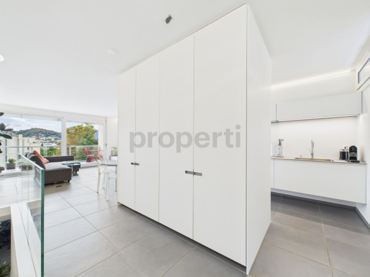 Attico Duplex 4,5 l Ristrutturato a Massagno  residenza primaria e secondaria - 0