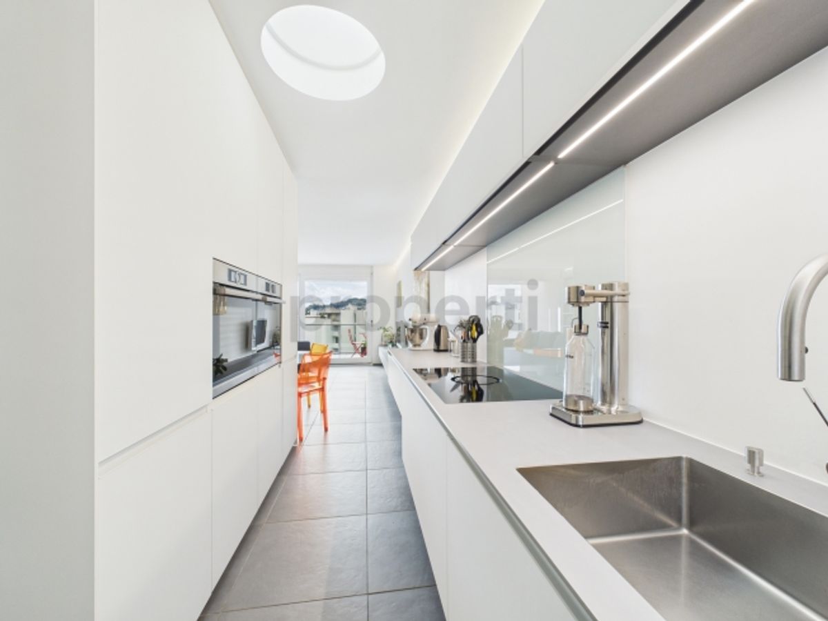 Attico Duplex 4,5 l Ristrutturato a Massagno  residenza primaria e secondaria - 2