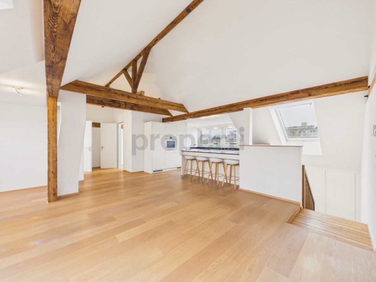 Neu renovierte 6.5-Zimmer-Attikawohnung mit sonnigem Balkon in Basel - 10