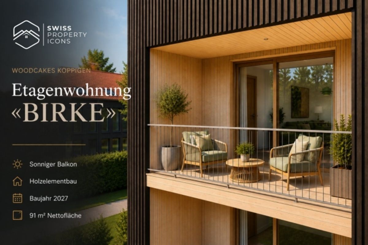 NEUBAU Etagenwohnung "BIRKE" - Traumhafte Neubauwohnungen im Zentrum von Koppigen - 0